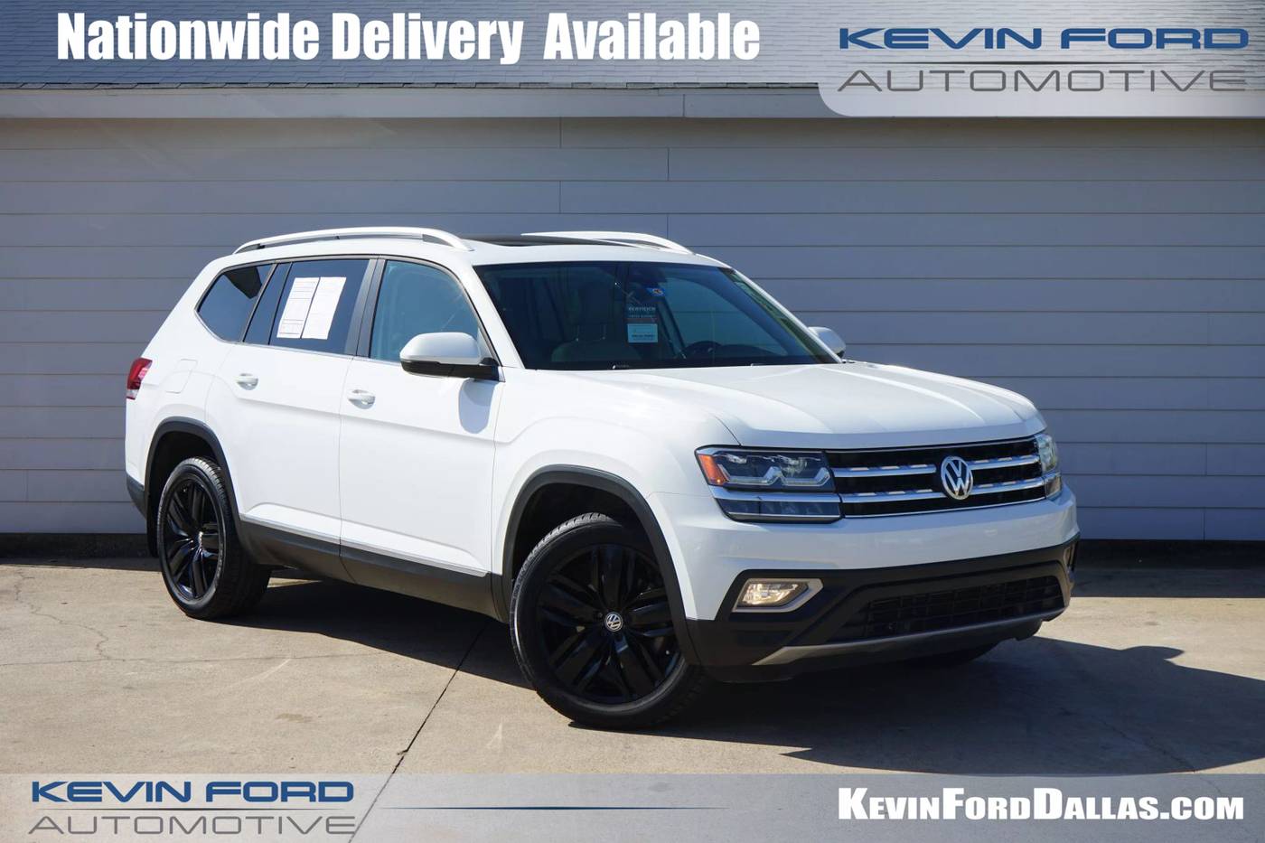 2019 Volkswagen Atlas SEL — SUV — 95,627 mi — Garland, TX