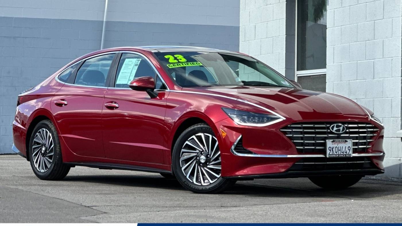 2023 Hyundai Sonata Hybrid Limited — Sedan — 13,664 mi — Long Beach, CA