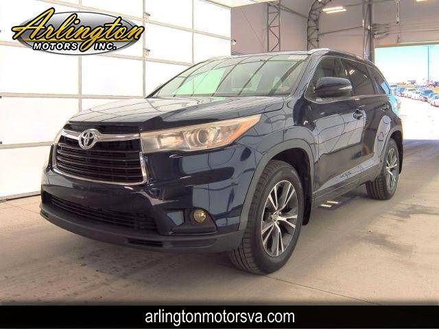 2016 Toyota Highlander XLE — SUV — 96,116 mi — Woodbridge, VA