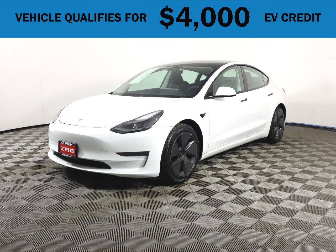 2021 Tesla Model 3 Standard Range Plus — Sedan — 89,583 mi — Everett, WA