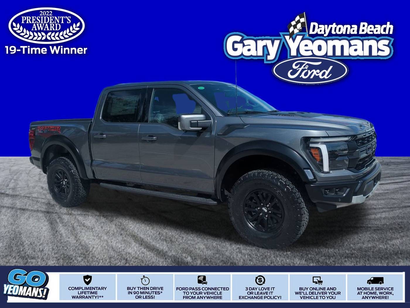 2025 Ford F-150 Raptor — Pickup Truck — 1,429 mi — Daytona Beach, FL