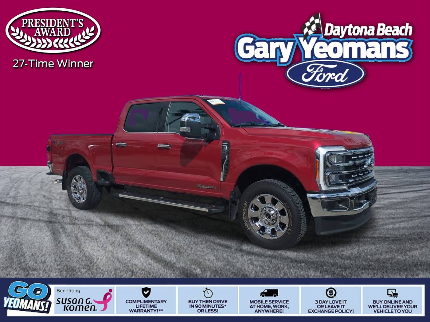 2023 Ford Super Duty F-250 LARIAT — Pickup Truck — 11,589 mi — Daytona Beach, FL