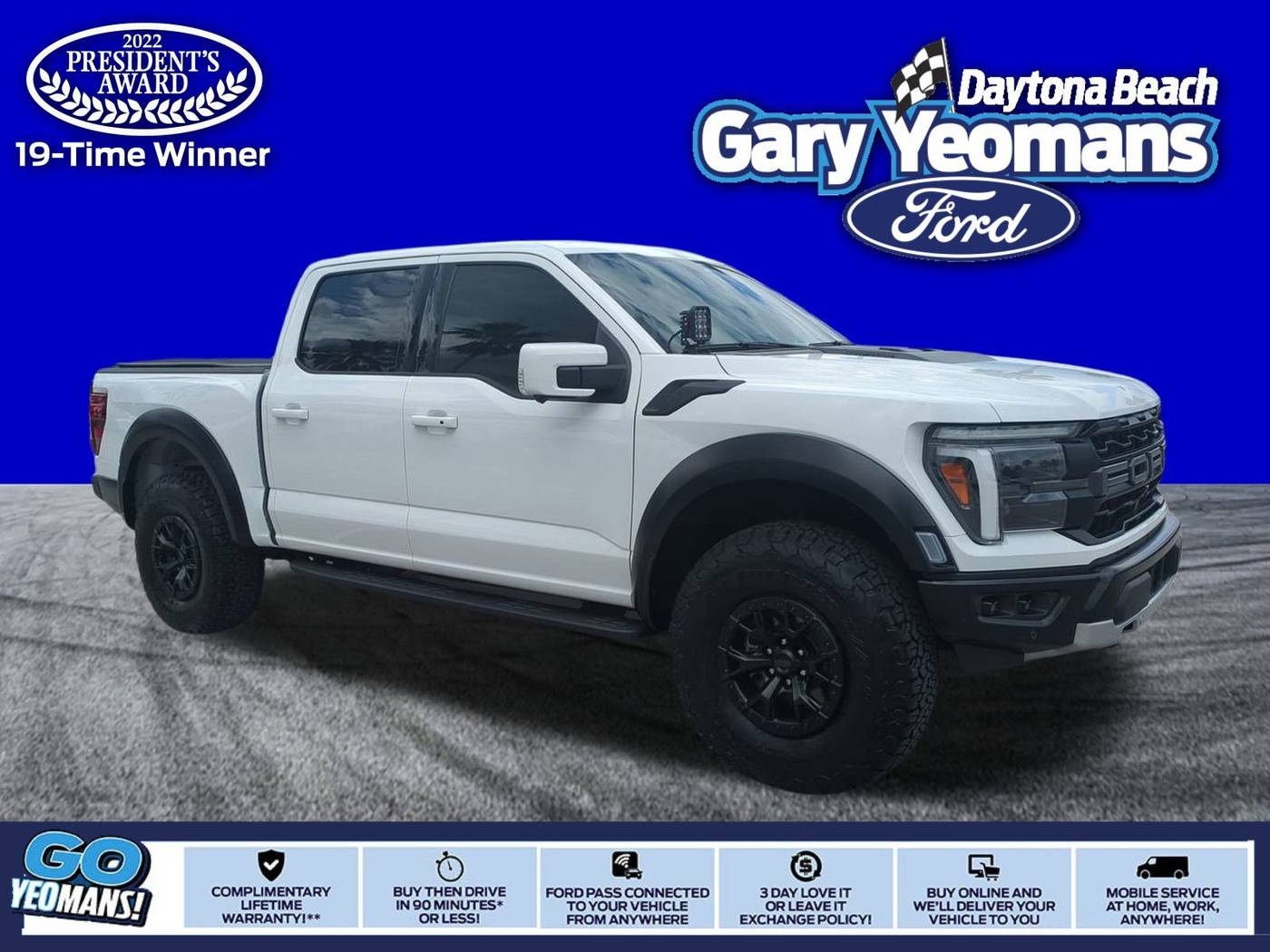 2024 Ford F-150 Raptor — Pickup Truck — 3,951 mi — Daytona Beach, FL