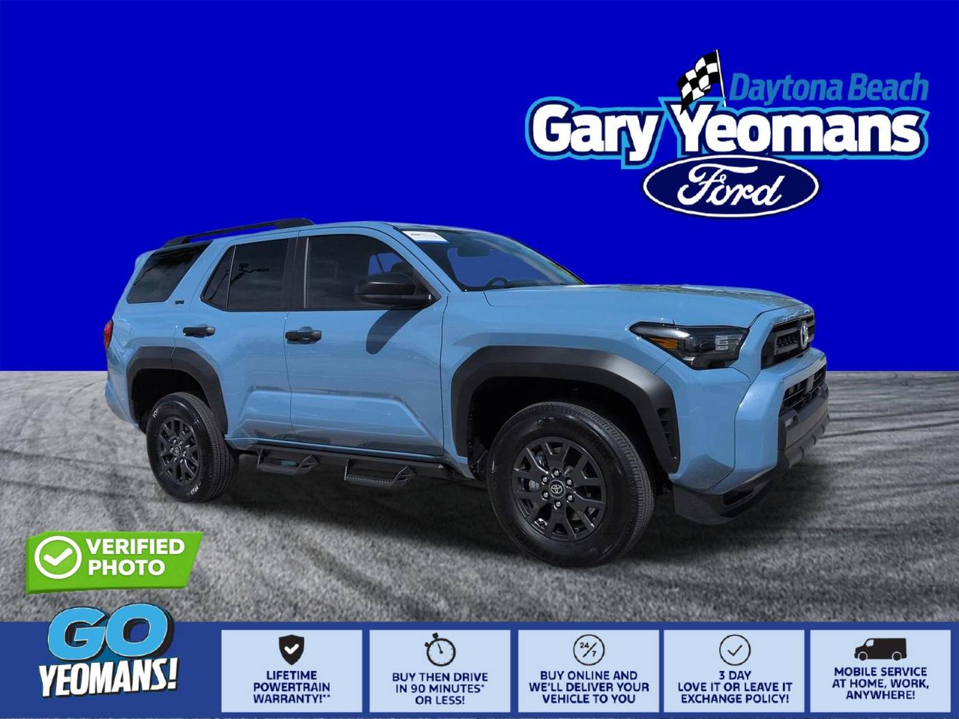 2026 Toyota 4Runner SR5 — SUV — 3,306 mi — Daytona Beach, FL