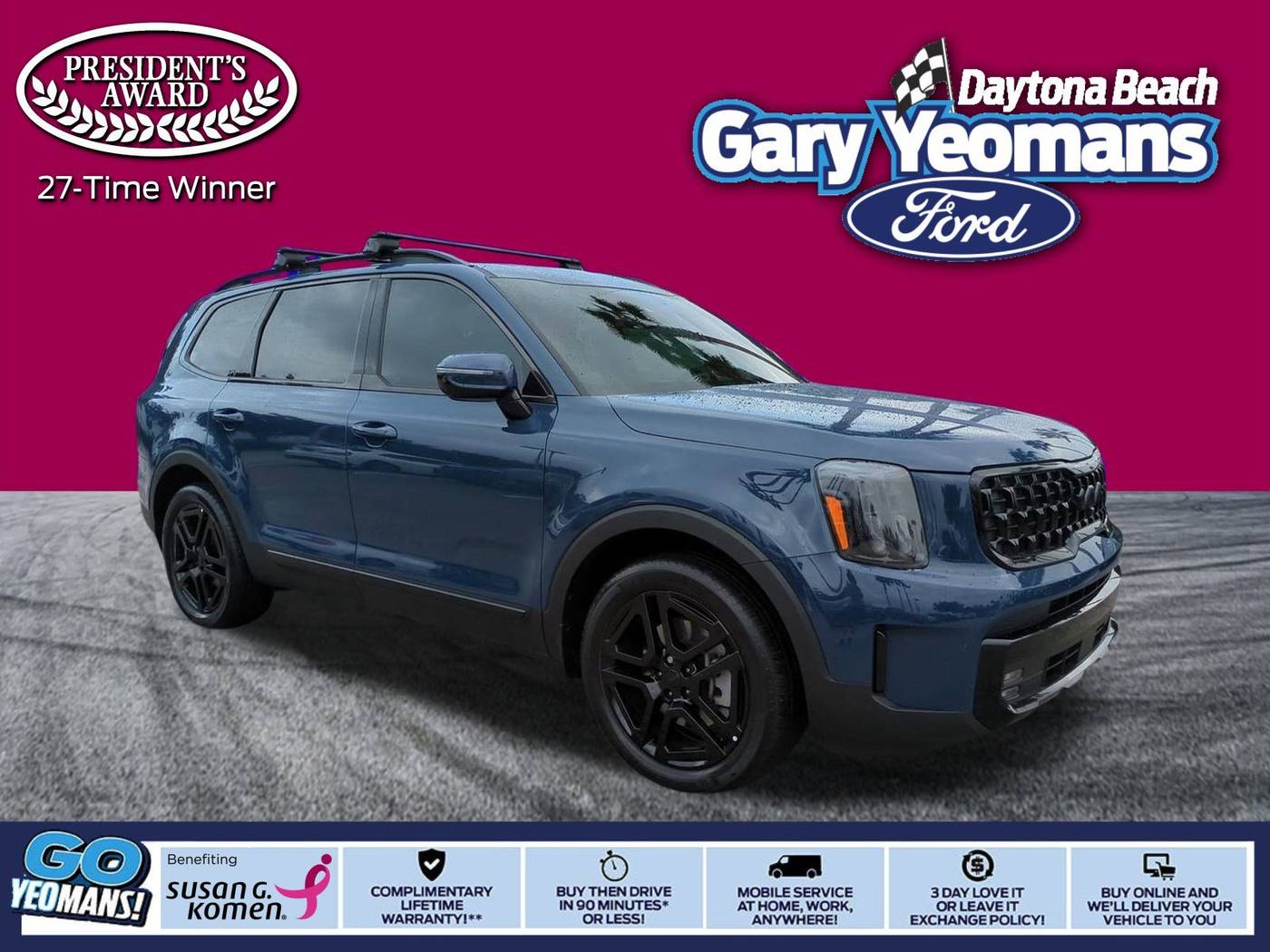 2025 Kia Telluride SX X-Line — SUV — 9,278 mi — Daytona Beach, FL