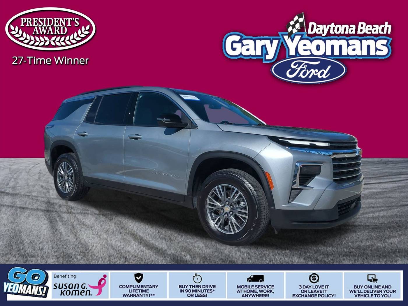 2025 Chevrolet Traverse LT — SUV — 12,760 mi — Daytona Beach, FL