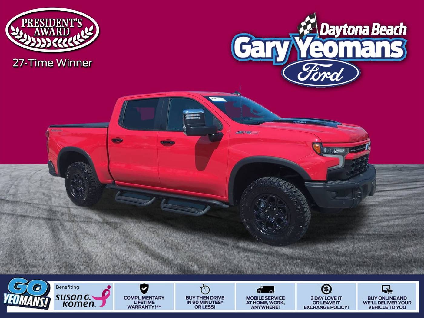 2024 Chevrolet Silverado 1500 ZR2 — Pickup Truck — 7,093 mi — Daytona Beach, FL