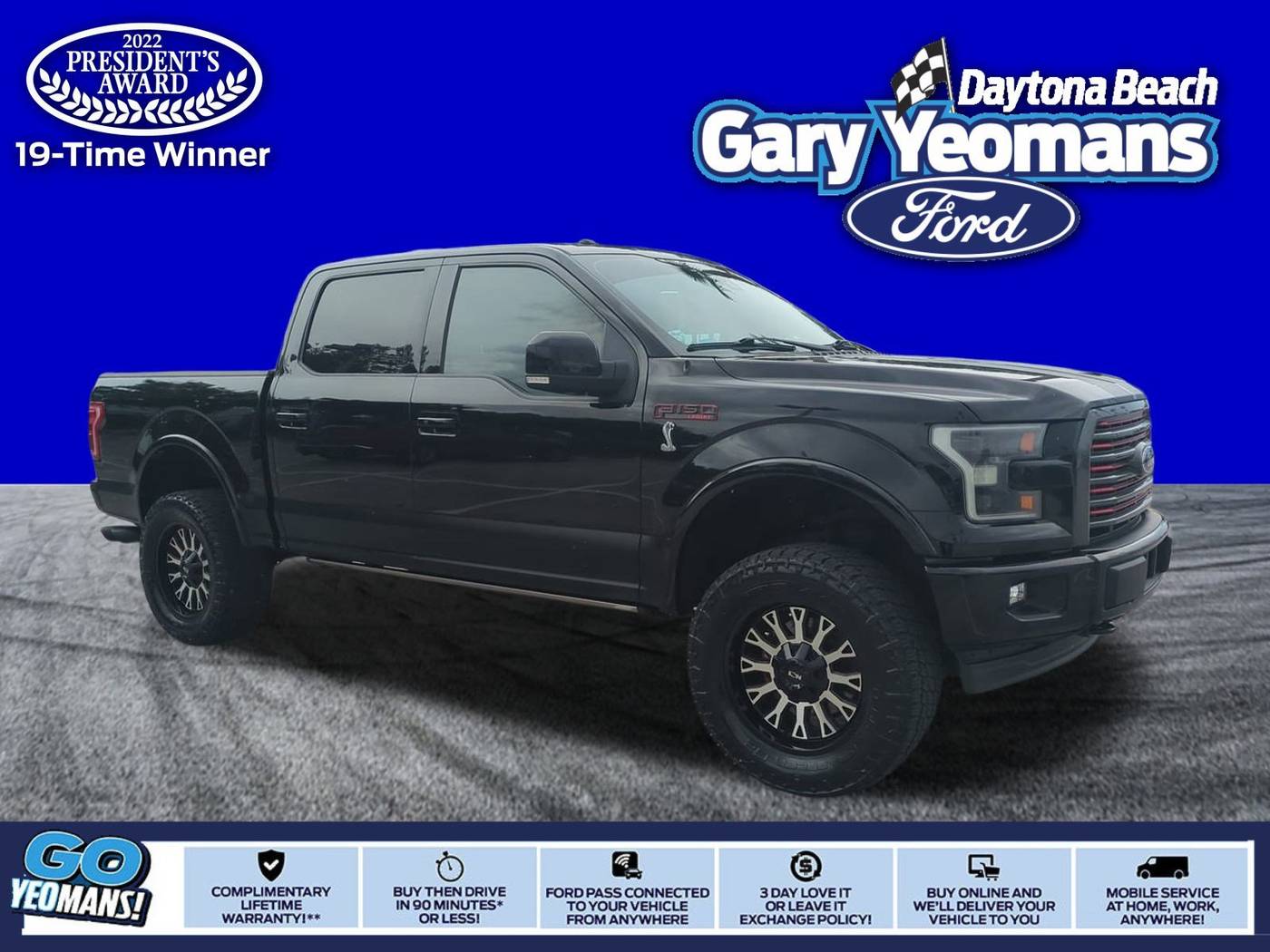 2017 Ford F-150 Lariat — Pickup Truck — 68,985 mi — Daytona Beach, FL