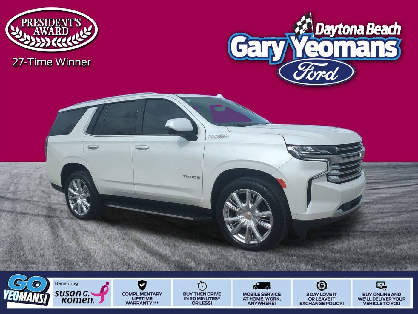 2023 Chevrolet Tahoe High Country — SUV — 76,958 mi — Daytona Beach, FL