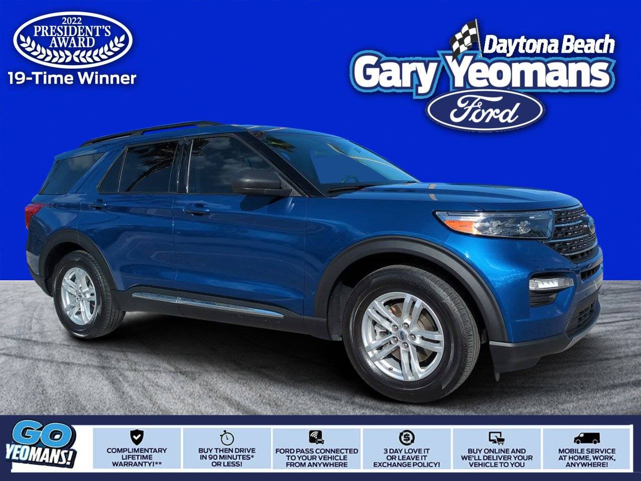 2022 Ford Explorer XLT — SUV — 24,841 mi — Daytona Beach, FL