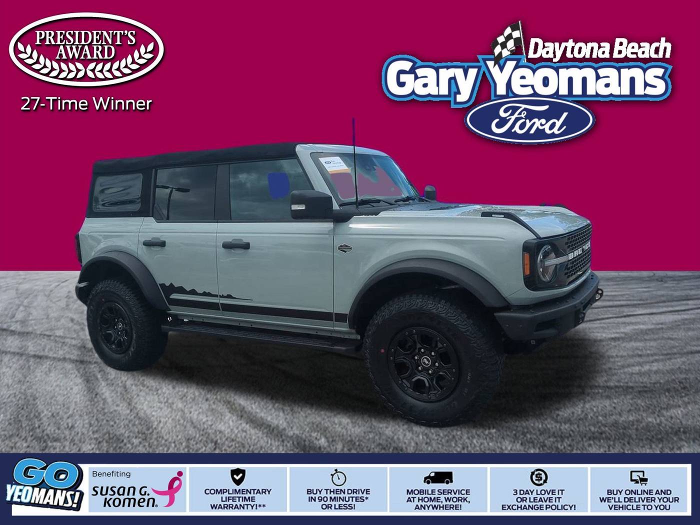 2022 Ford Bronco Wildtrak — SUV — 53,577 mi — Daytona Beach, FL