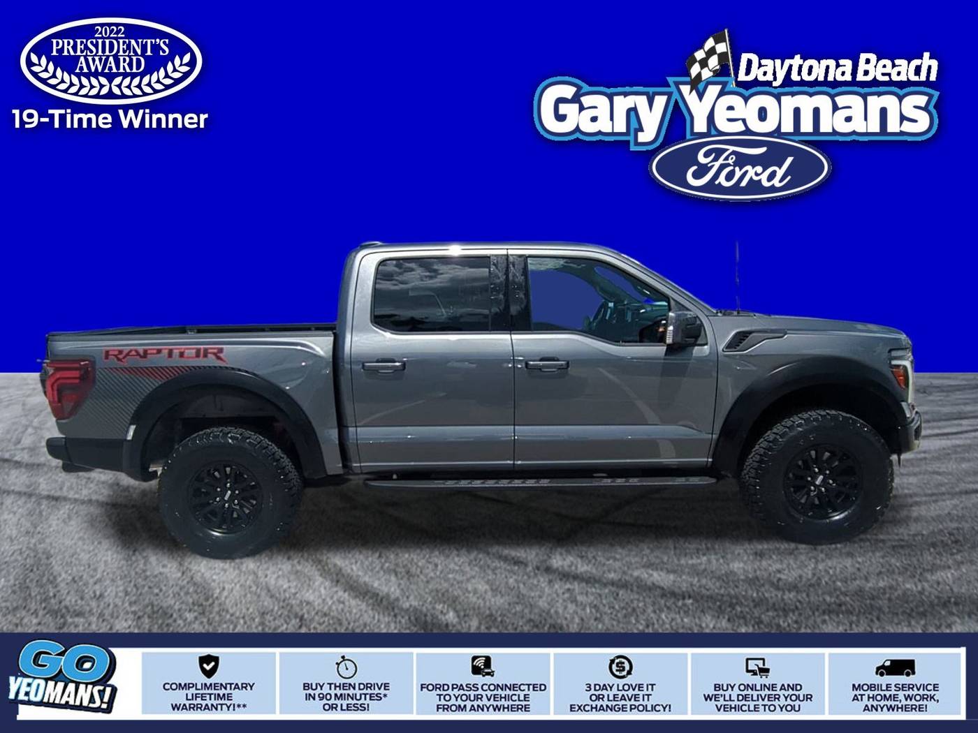 2024 Ford F-150 Raptor — Pickup Truck — 3,775 mi — Daytona Beach, FL