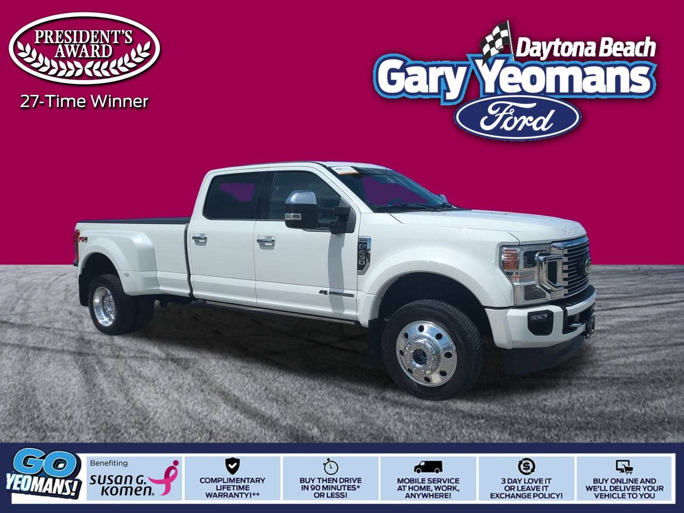 2021 Ford Super Duty F-450 Platinum — Pickup Truck — 40,216 mi — Daytona Beach, FL