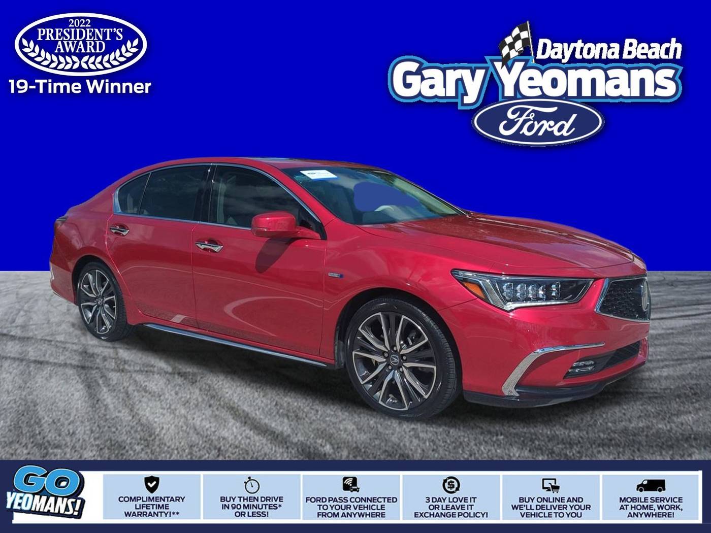 2020 Acura RLX Hybrid with Advance Package — Sedan — 21,304 mi — Daytona Beach, FL