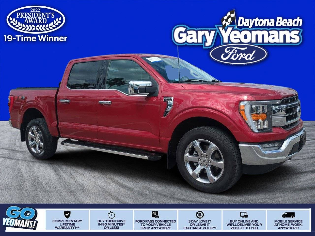 2022 Ford F-150 Lariat — Pickup Truck — 16,139 mi — Daytona Beach, FL