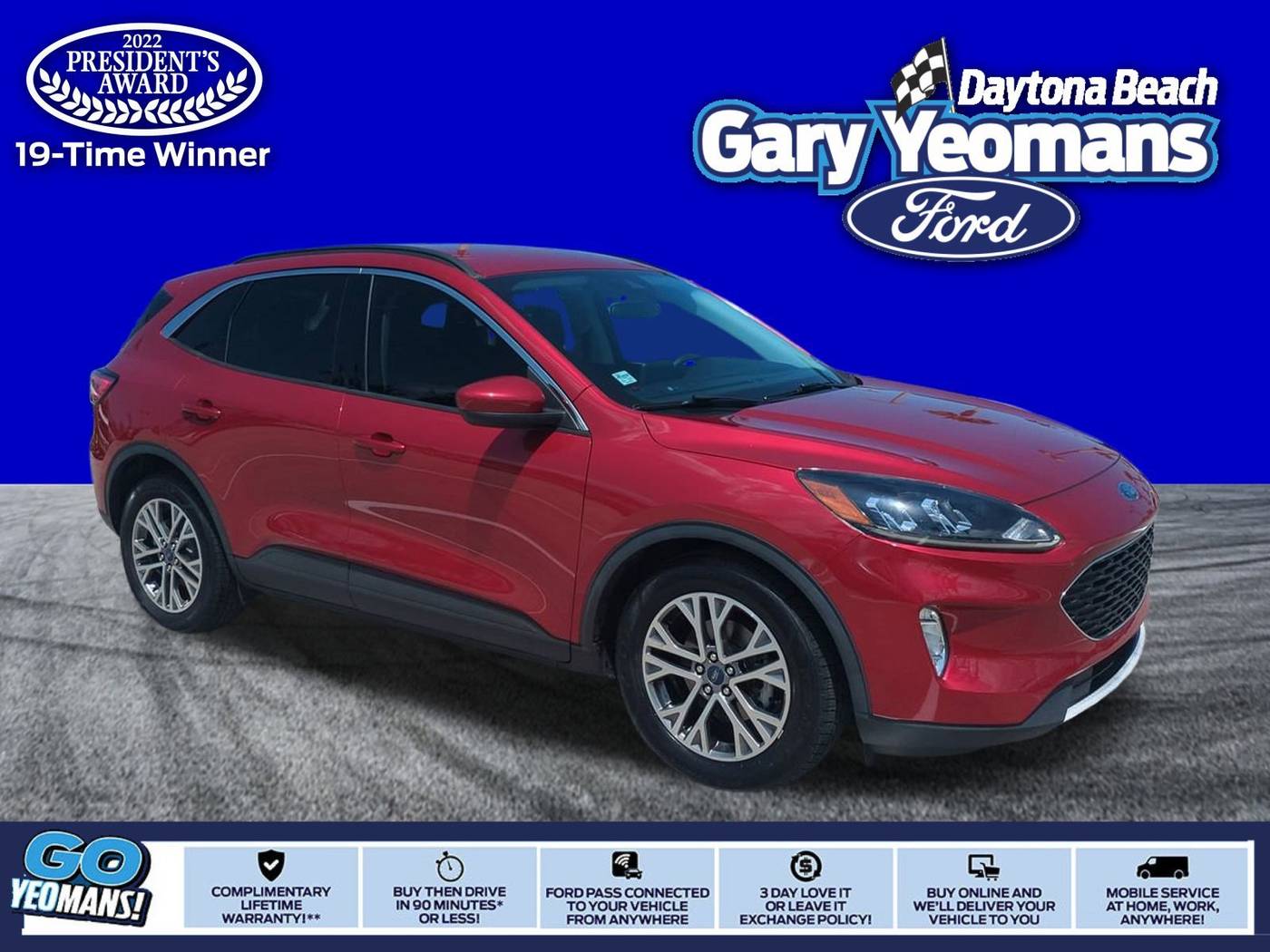 2021 Ford Escape SEL — SUV — 89,541 mi — Daytona Beach, FL