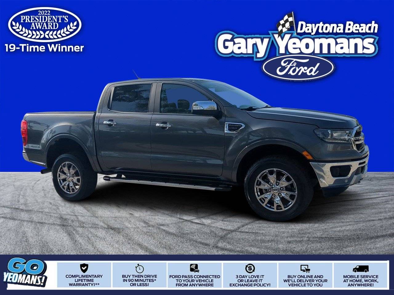 2020 Ford Ranger Lariat — Pickup Truck — 70,284 mi — Daytona Beach, FL