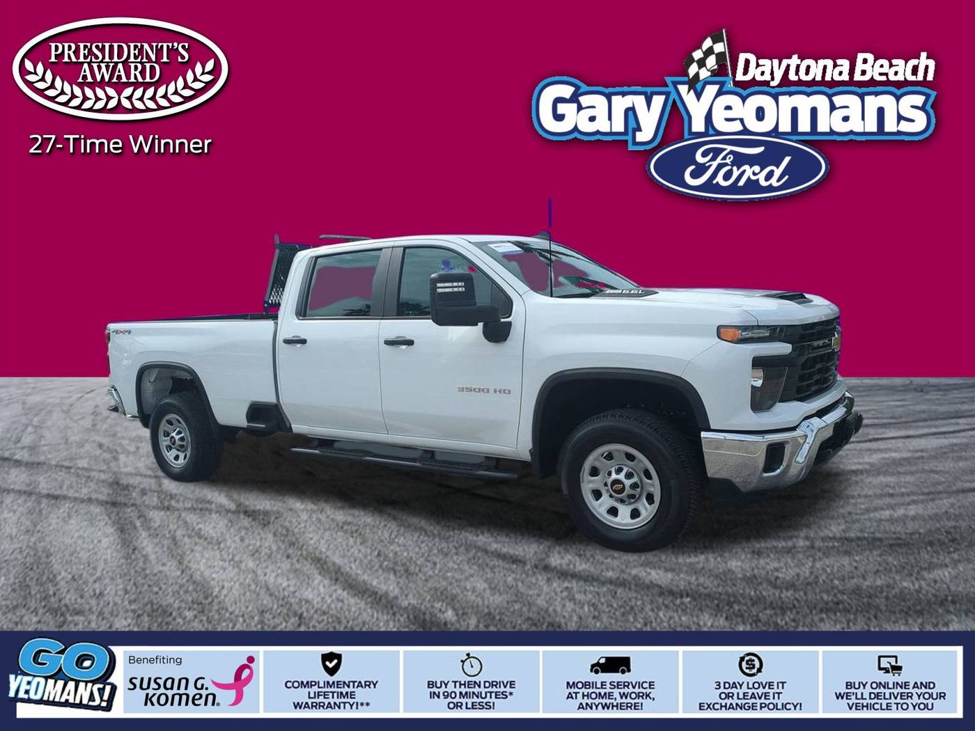 2024 Chevrolet Silverado 3500HD WT — Pickup Truck — 11 mi — Daytona Beach, FL