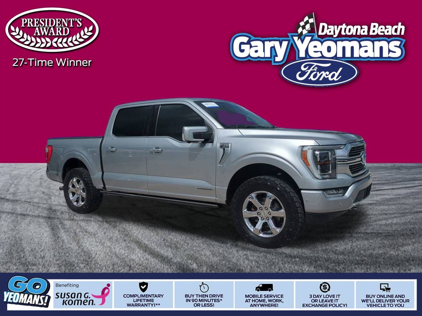 2021 Ford F-150 Limited — Pickup Truck — 81,899 mi — Daytona Beach, FL