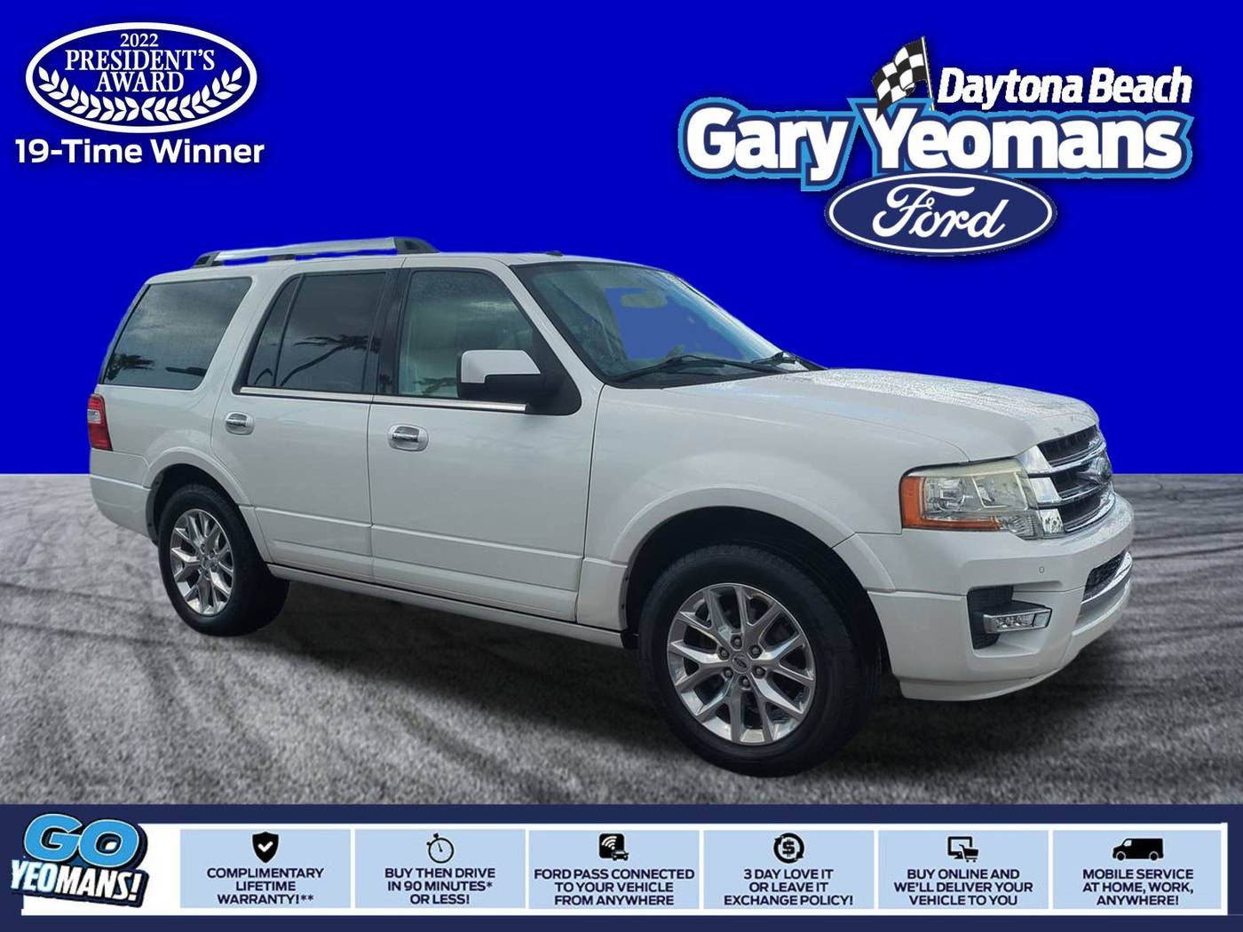 2015 Ford Expedition Limited — SUV — 86,940 mi — Daytona Beach, FL