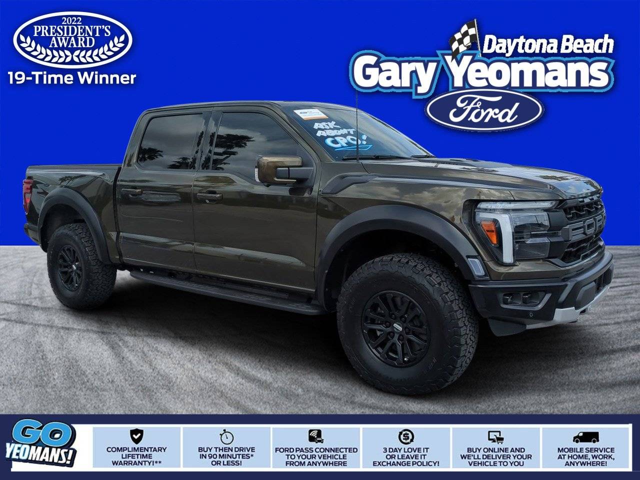 2025 Ford F-150 Raptor — Pickup Truck — 3,150 mi — Daytona Beach, FL