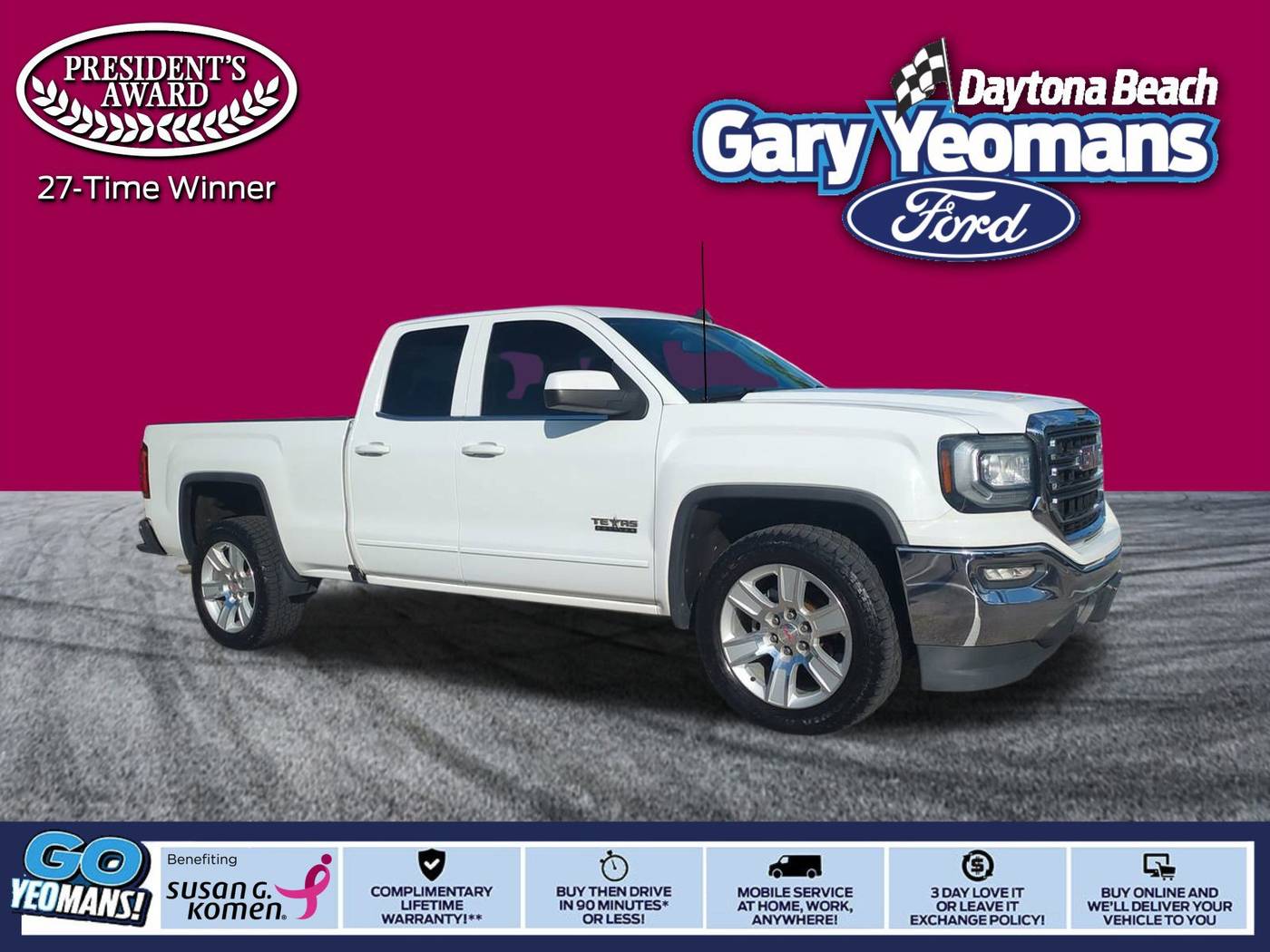 2016 GMC Sierra 1500 SLE — Pickup Truck — 175,005 mi — Daytona Beach, FL
