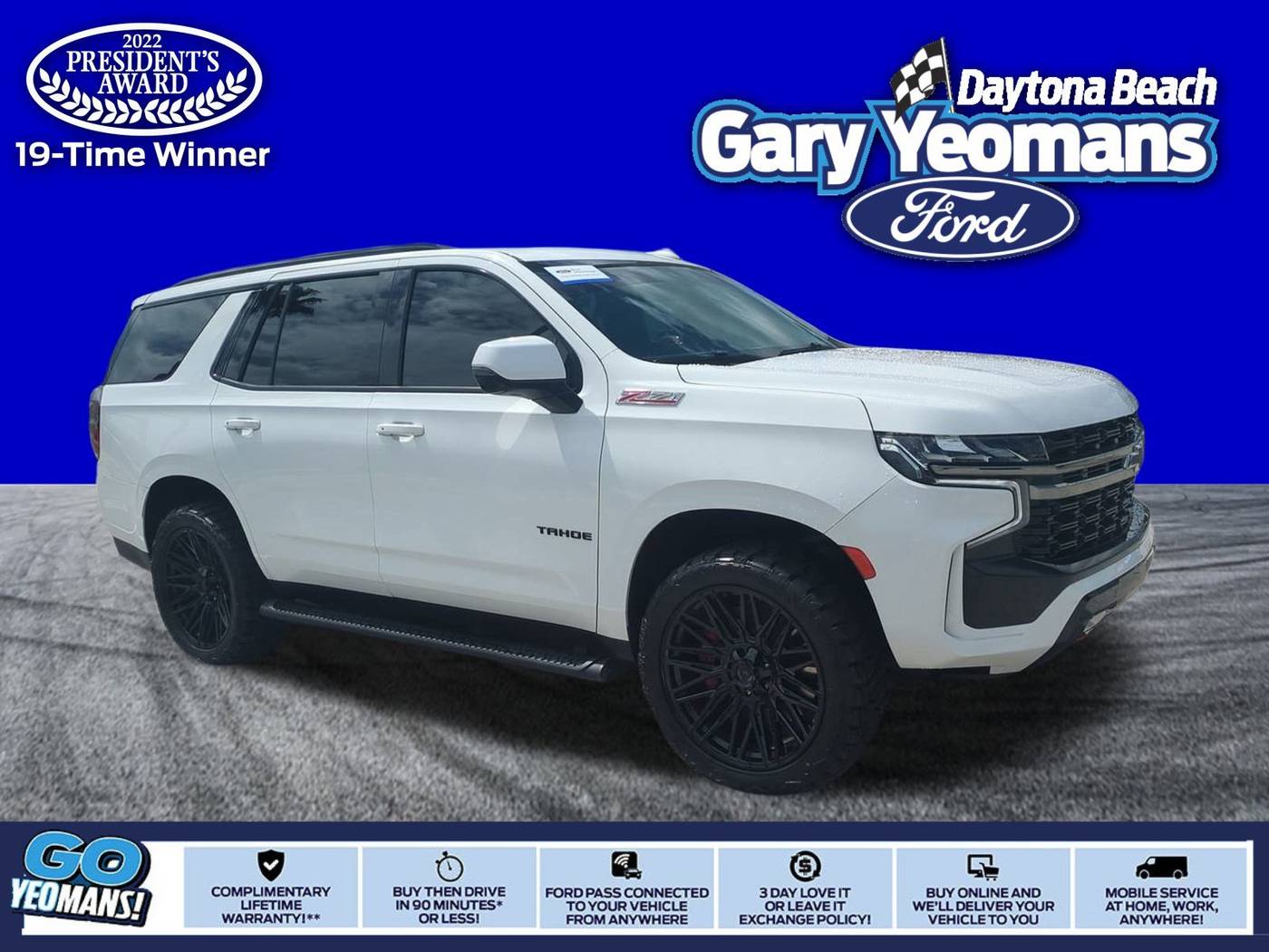 2022 Chevrolet Tahoe Z71 — SUV — 62,365 mi — Daytona Beach, FL