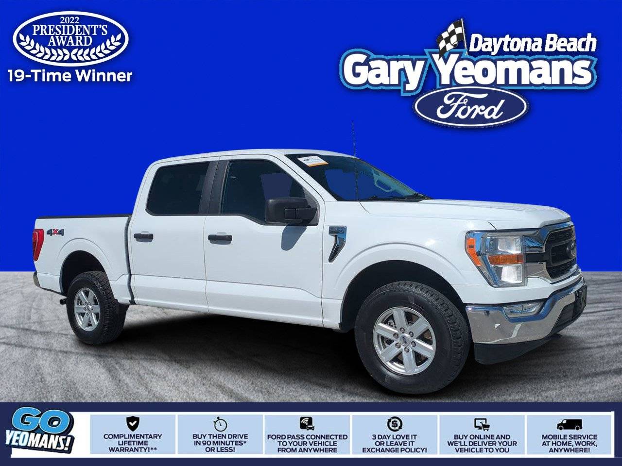 2022 Ford F-150 XLT — Pickup Truck — 50,894 mi — Daytona Beach, FL