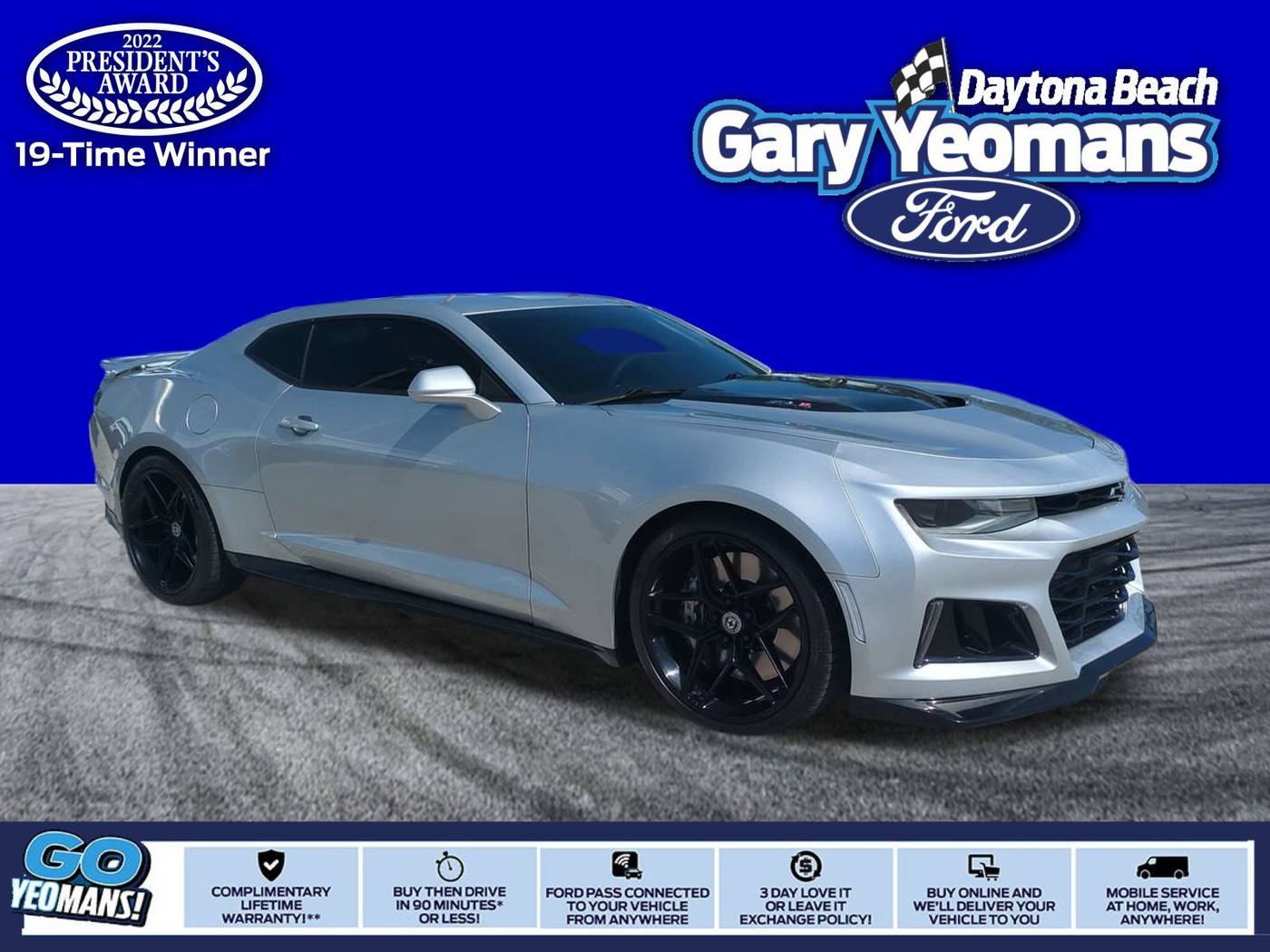 2019 Chevrolet Camaro ZL1 — Coupe — 49,619 mi — Daytona Beach, FL