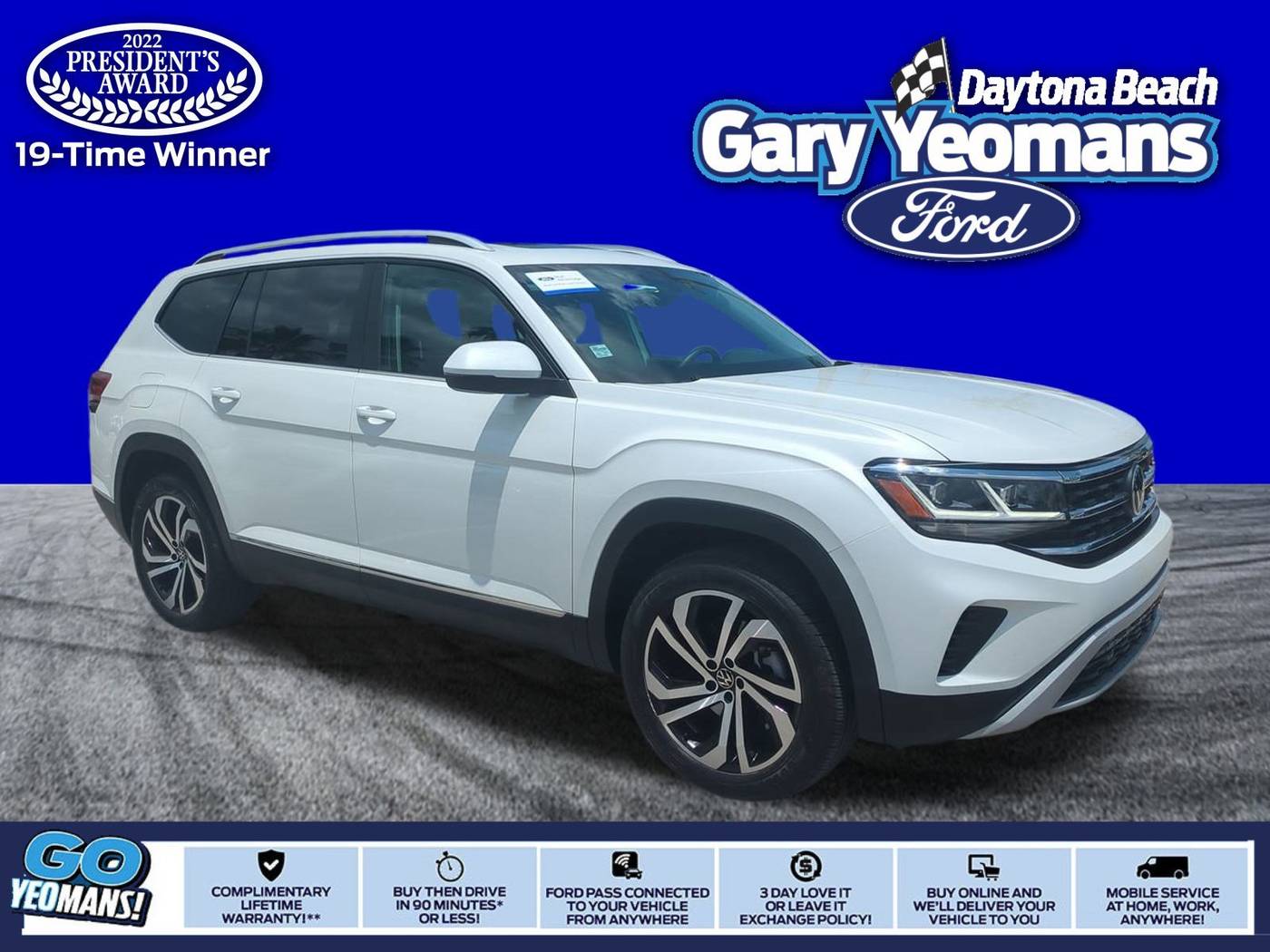 2023 Volkswagen Atlas SEL — SUV — 36,343 mi — Daytona Beach, FL