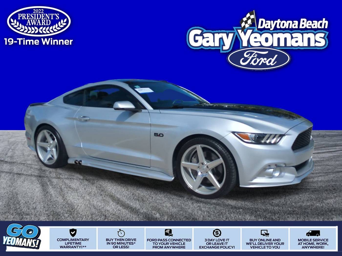 2017 Ford Mustang GT Premium — Coupe — 22,193 mi — Daytona Beach, FL