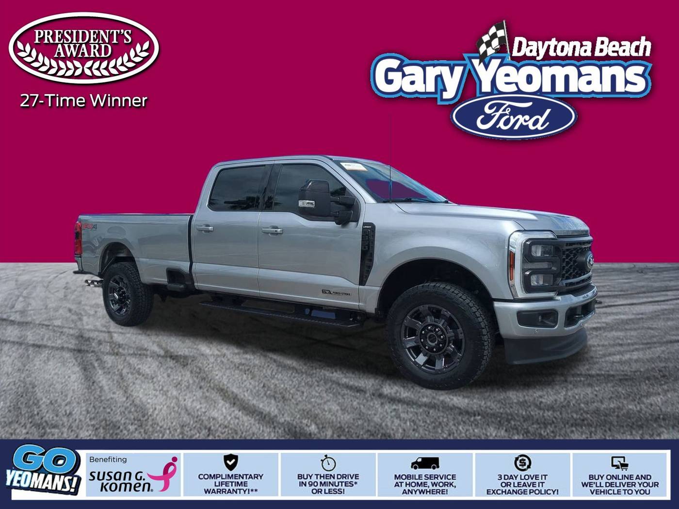 2024 Ford Super Duty F-350 LARIAT — Pickup Truck — 18,308 mi — Daytona Beach, FL