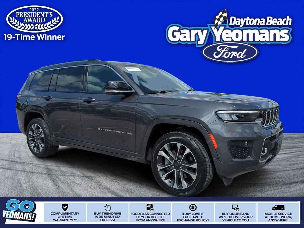 2024 Jeep Grand Cherokee Overland — SUV — 3,660 mi — Daytona Beach, FL