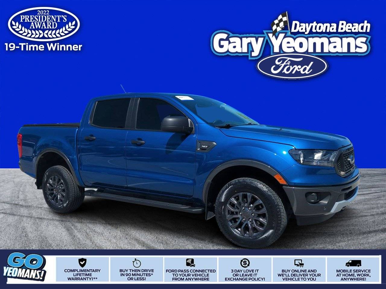 2019 Ford Ranger XLT — Pickup Truck — 33,348 mi — Daytona Beach, FL
