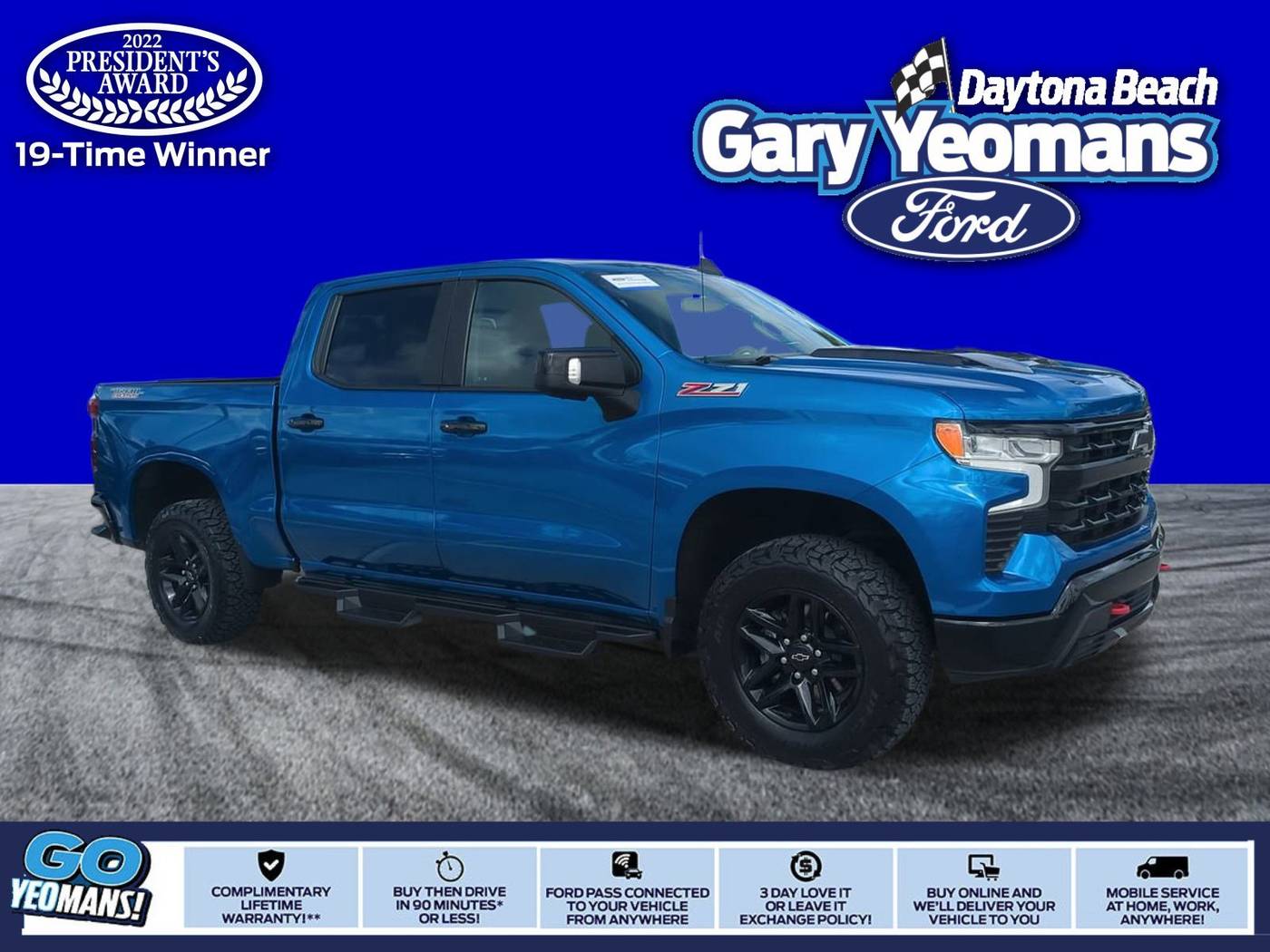 2022 Chevrolet Silverado 1500 LT Trail Boss — Pickup Truck — 87,667 mi — Daytona Beach, FL
