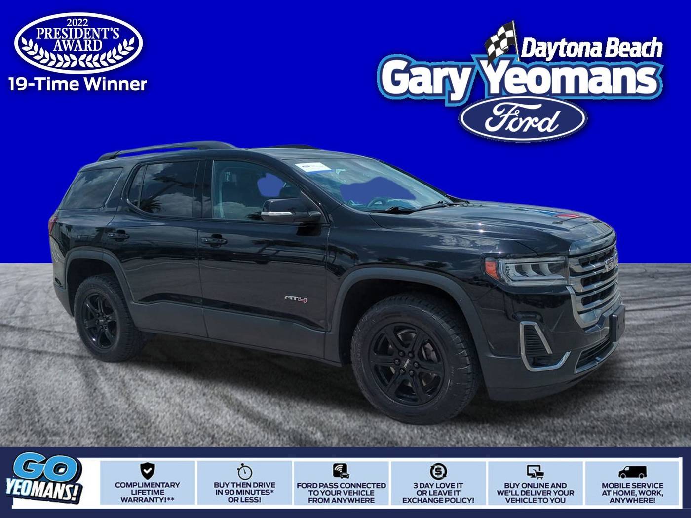 2020 GMC Acadia AT4 — SUV — 98,332 mi — Daytona Beach, FL
