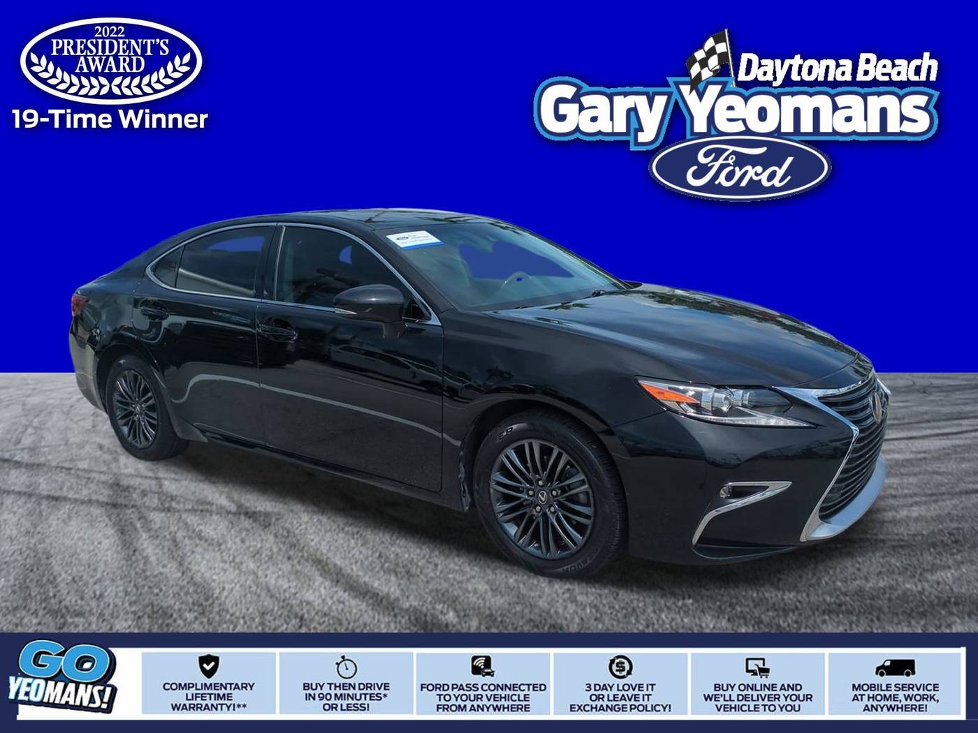 2016 Lexus ES ES 350 — Sedan — 50,330 mi — Daytona Beach, FL