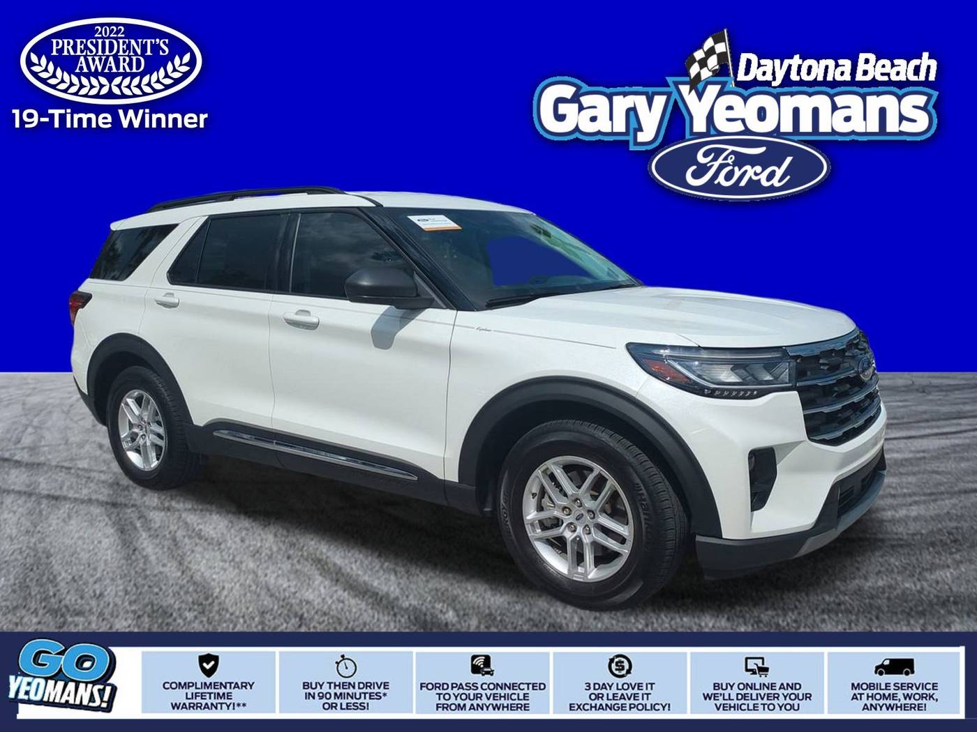 2025 Ford Explorer Active — SUV — 7,554 mi — Daytona Beach, FL