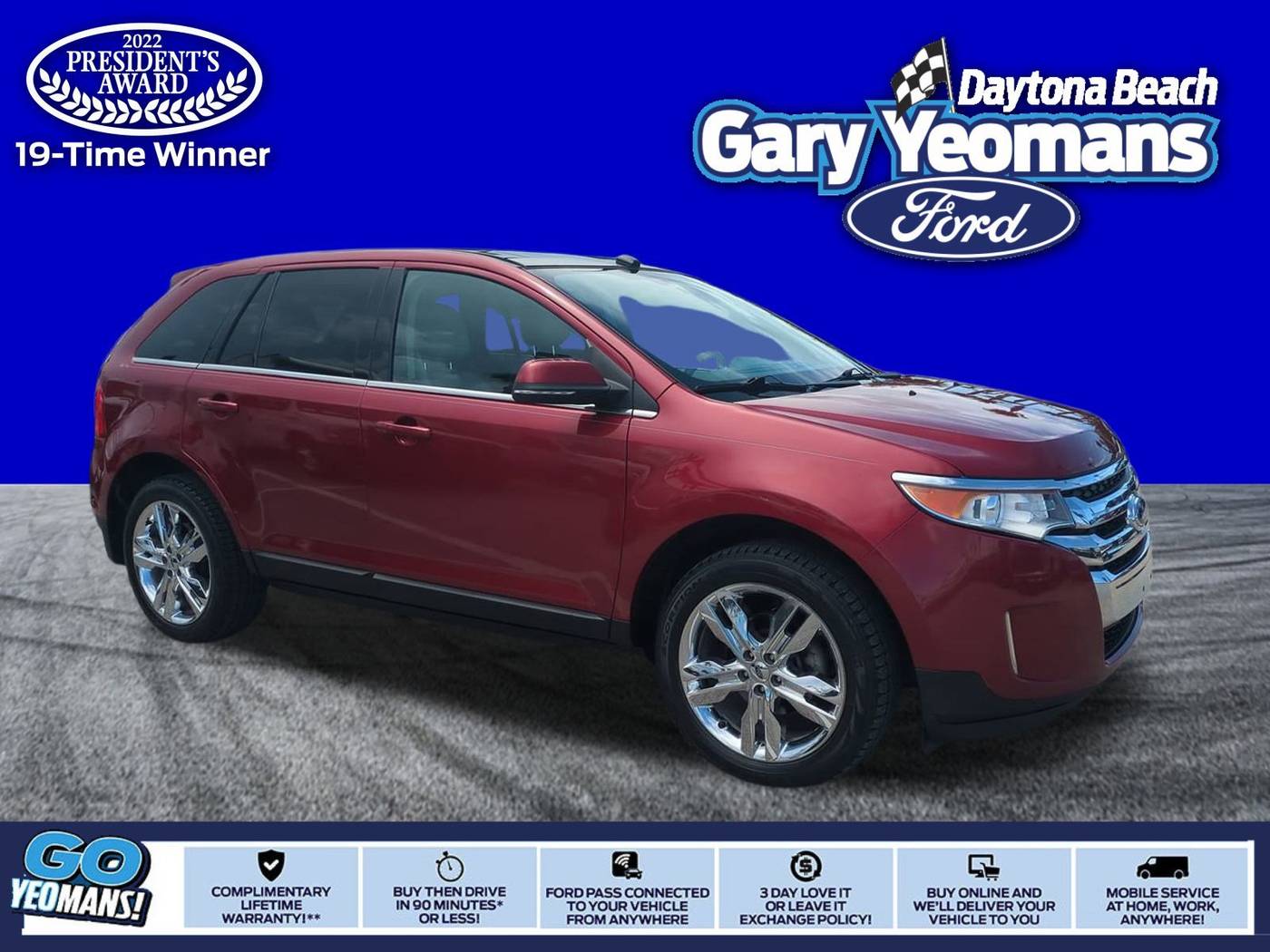 2013 Ford Edge Limited — SUV — 101,093 mi — Daytona Beach, FL