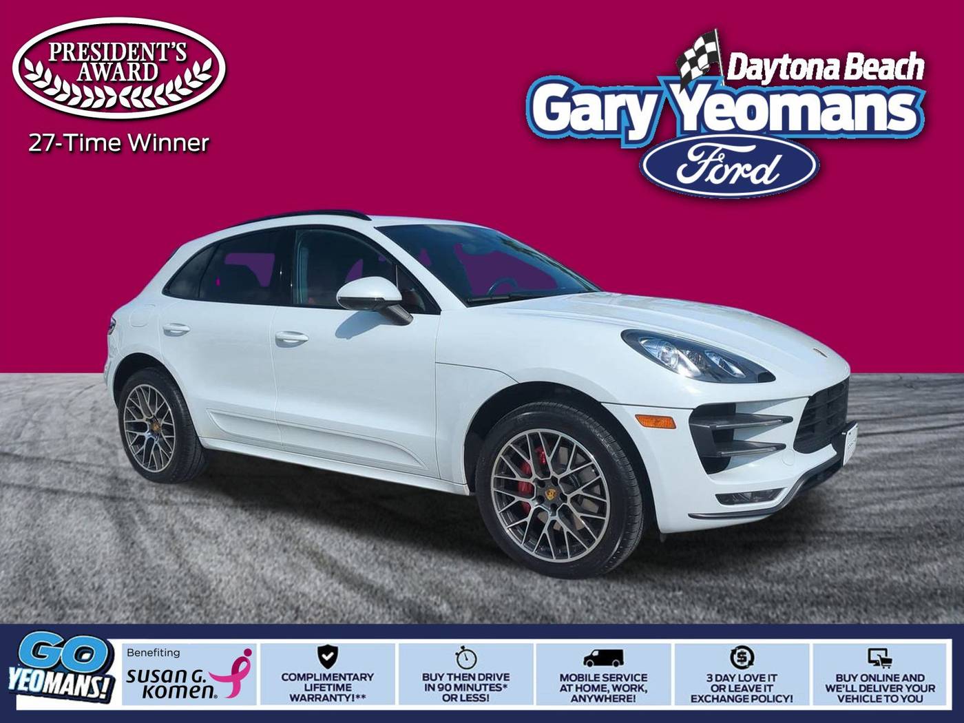 2018 Porsche Macan Turbo — SUV — 92,472 mi — Daytona Beach, FL