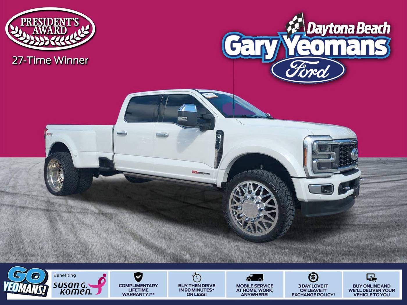 2024 Ford Super Duty F-450 Limited — Pickup Truck — 30,354 mi — Daytona Beach, FL
