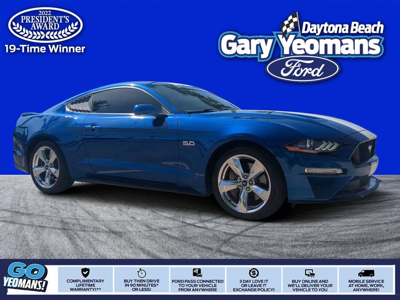 2018 Ford Mustang GT Premium — Coupe — 44,900 mi — Daytona Beach, FL