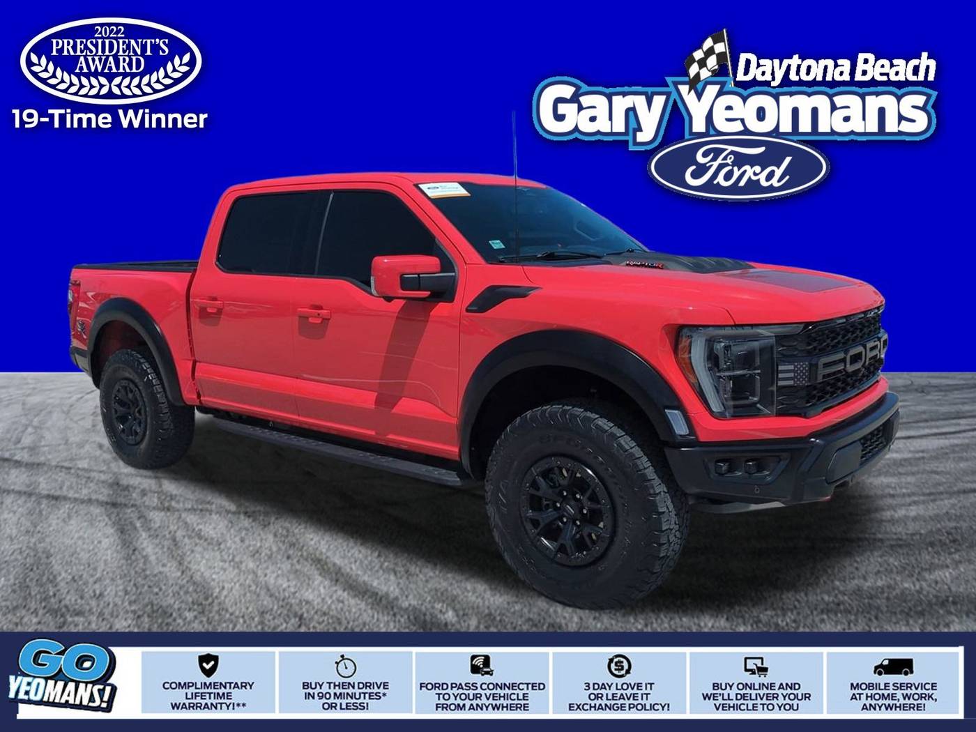 2023 Ford F-150 Raptor — Pickup Truck — 25,999 mi — Daytona Beach, FL