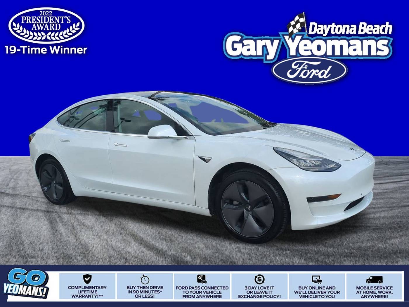 2020 Tesla Model 3 Standard Range — Sedan — 58,905 mi — Daytona Beach, FL