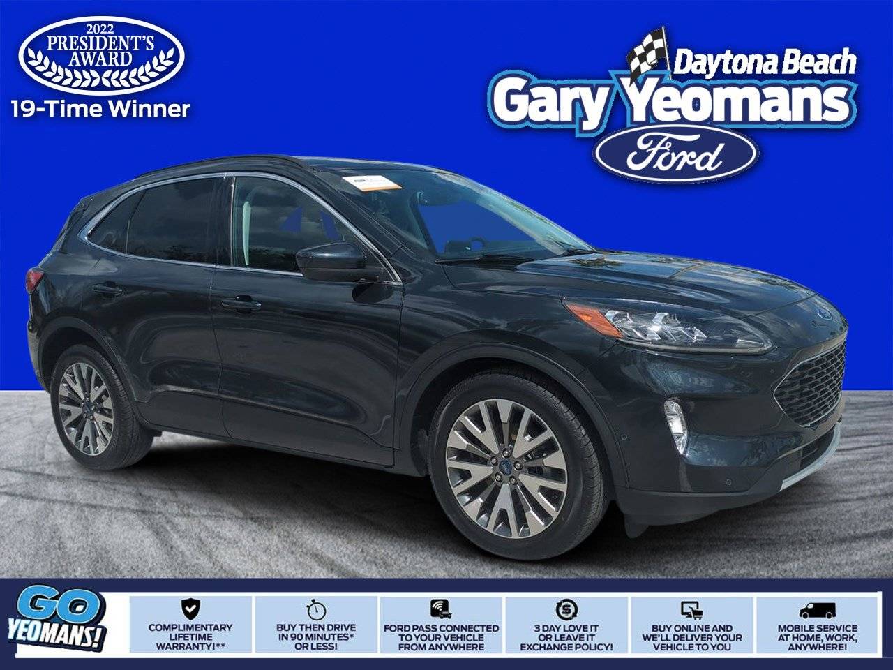 2022 Ford Escape Titanium Hybrid — SUV — 55,270 mi — Daytona Beach, FL
