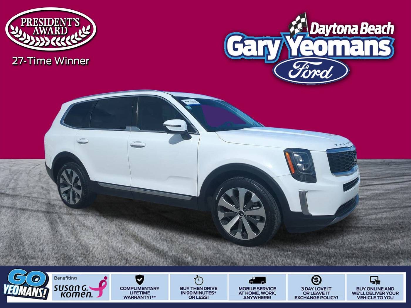 2022 Kia Telluride EX — SUV — 27,375 mi — Daytona Beach, FL