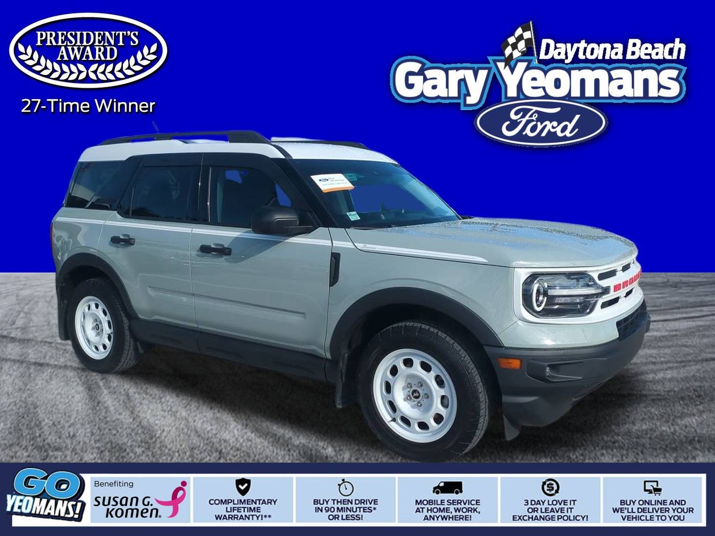 2023 Ford Bronco Sport Heritage — SUV — 28,056 mi — Daytona Beach, FL
