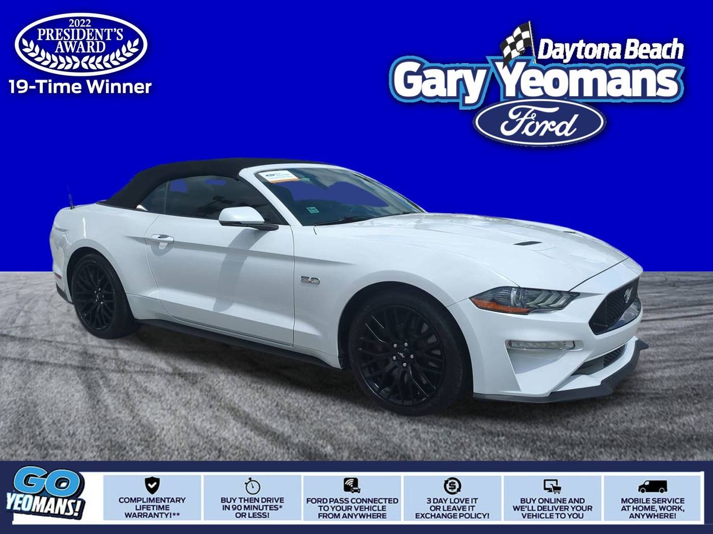 2020 Ford Mustang GT Premium — Convertible — 39,252 mi — Daytona Beach, FL