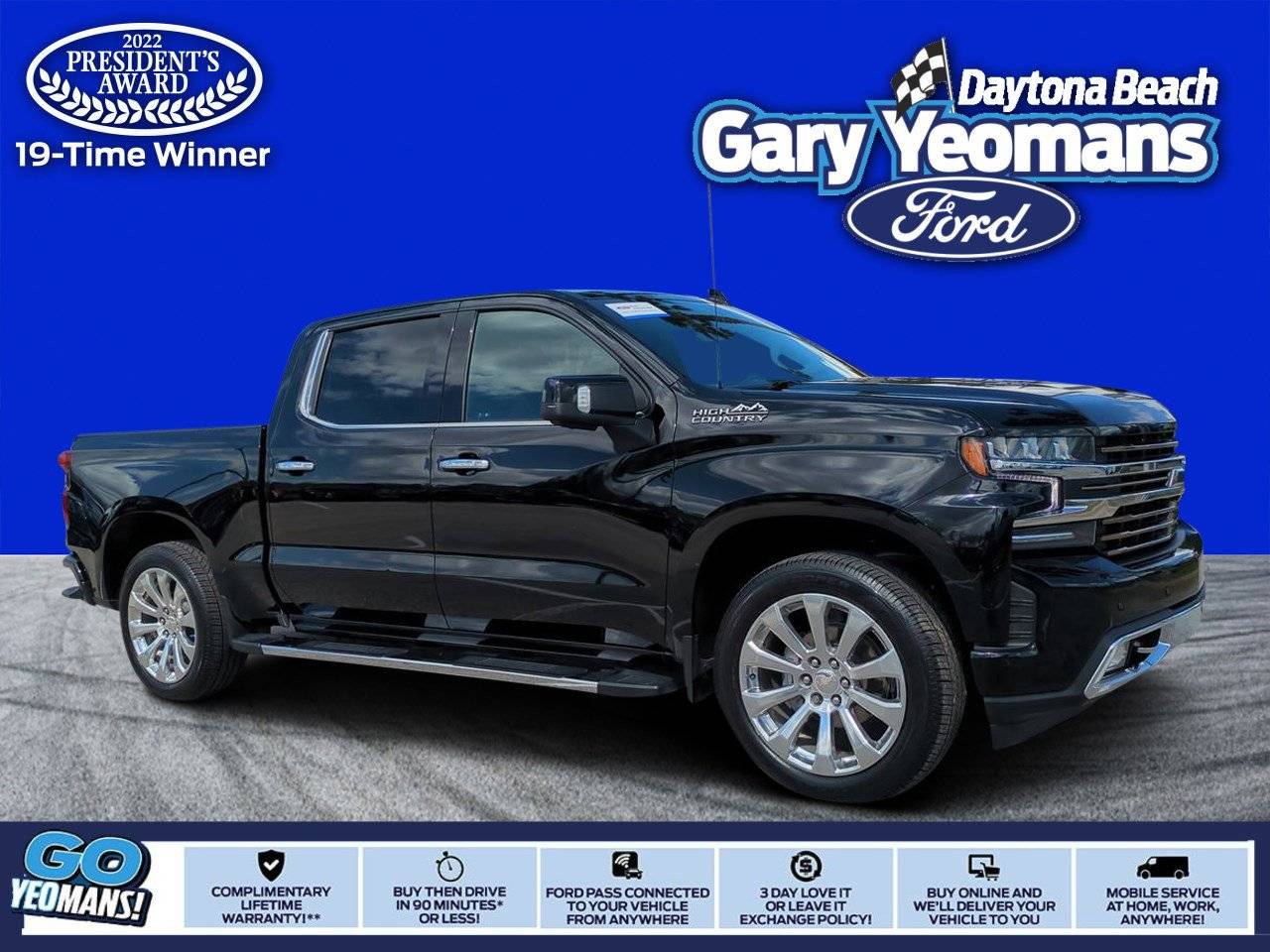2022 Chevrolet Silverado 1500 LTD High Country — Pickup Truck — 48,629 mi — Daytona Beach, FL