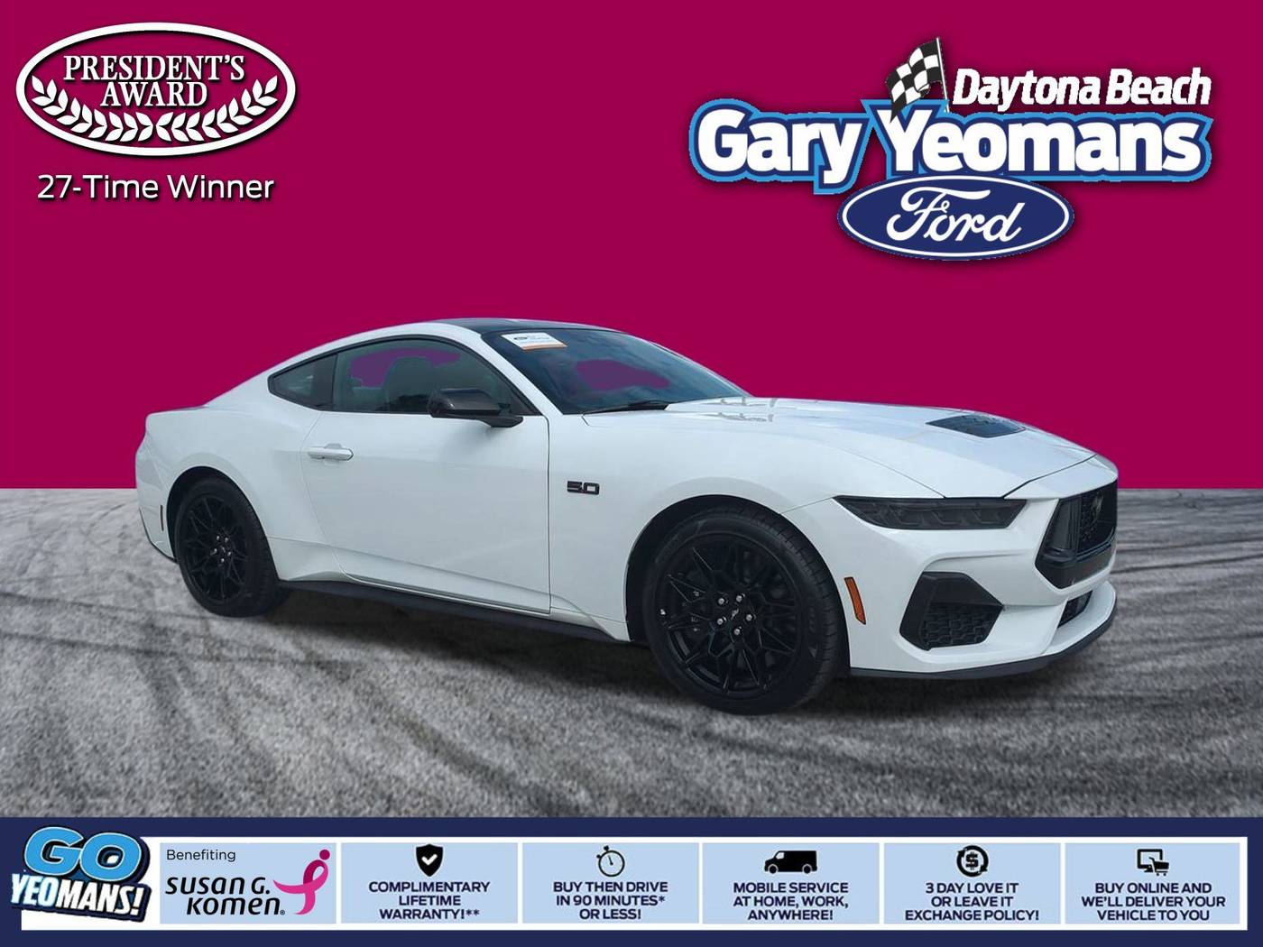 2024 Ford Mustang GT Premium — Coupe — 8,167 mi — Daytona Beach, FL